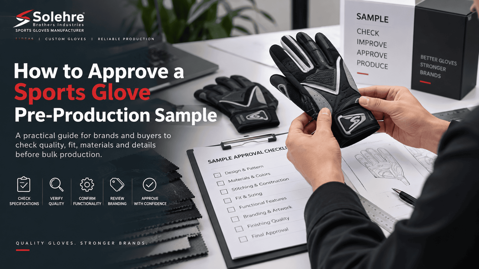 How to Approve a Sports Glove Pre-Production Sample