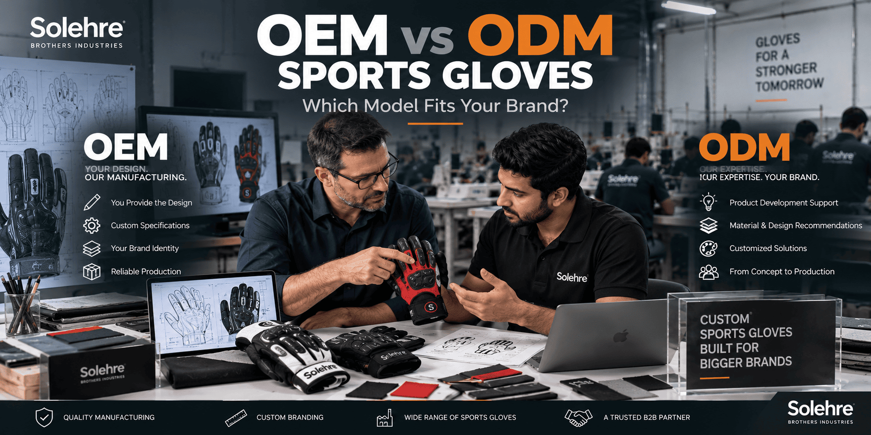 OEM vs ODM Sports Gloves Which Model Fits Your Brand