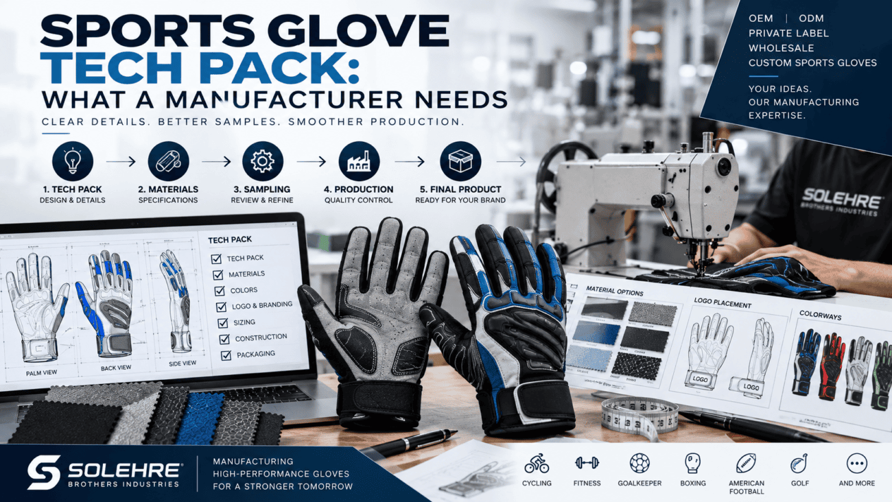 Sports Glove Tech Pack What a Manufacturer Needs