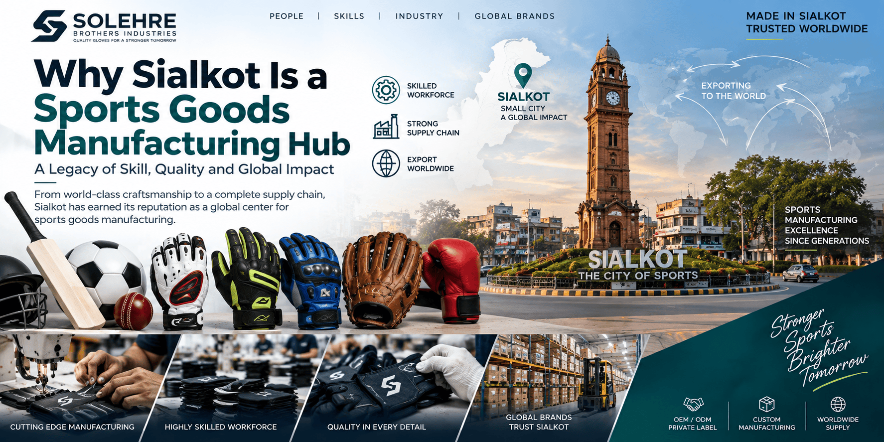 Why Sialkot Is a Sports Goods Manufacturing Hub